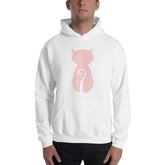 Pink Cat and It's Tail Unisex Hoodie, Hoodie, $ 41.24, A Moment Of Now™